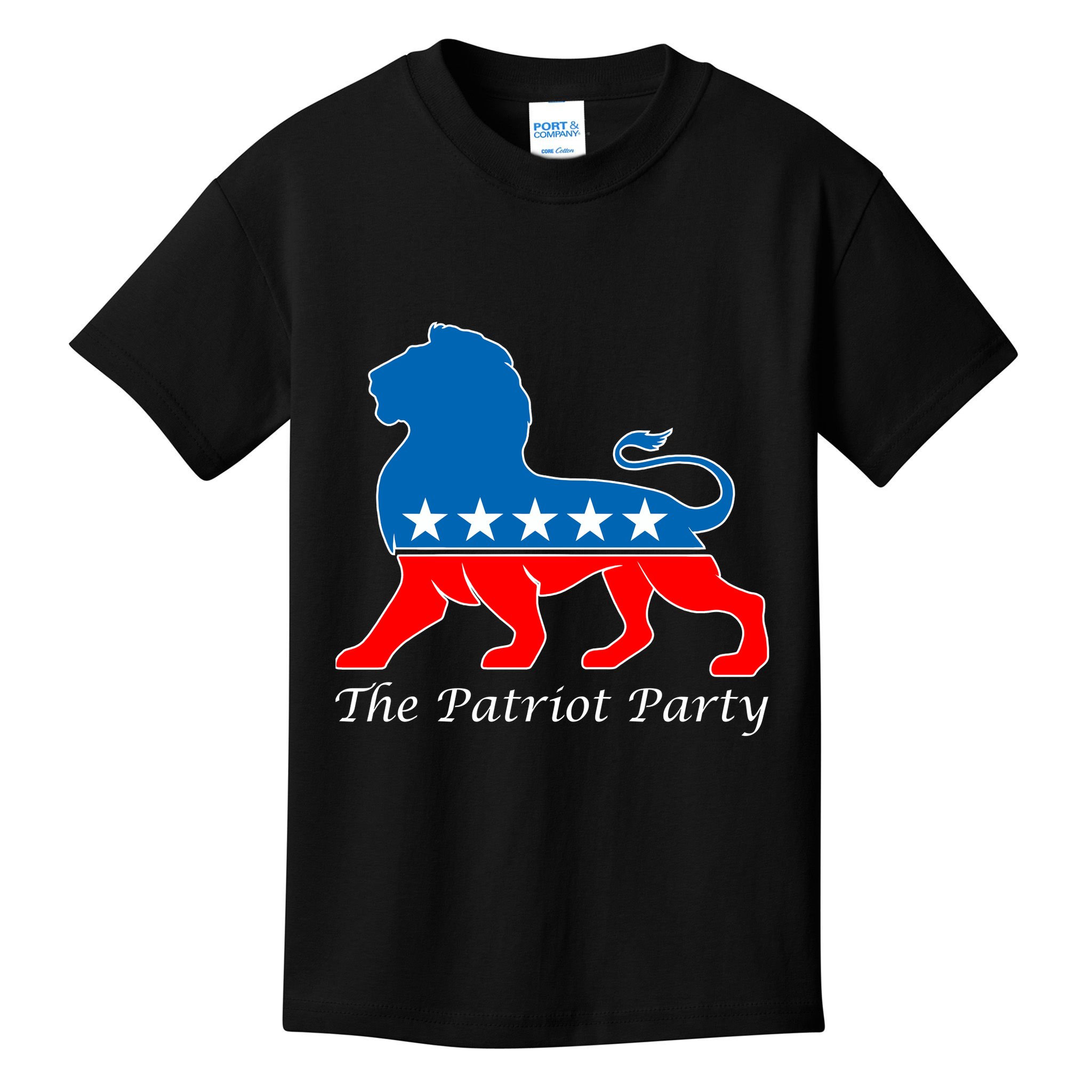 The Patriot Party USA United States of America Kids T-Shirt