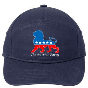 The Patriot Party USA United States of America 7-Panel Snapback Hat