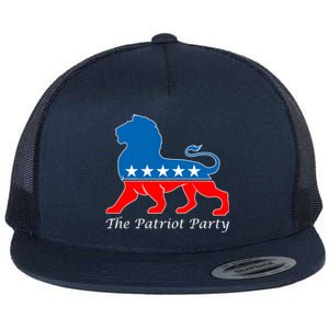 The Patriot Party USA United States of America Flat Bill Trucker Hat