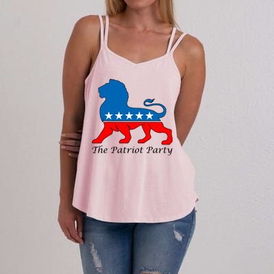 The Patriot Party USA United States of America Women's Strappy Tank