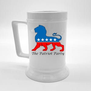 The Patriot Party USA United States of America Beer Stein