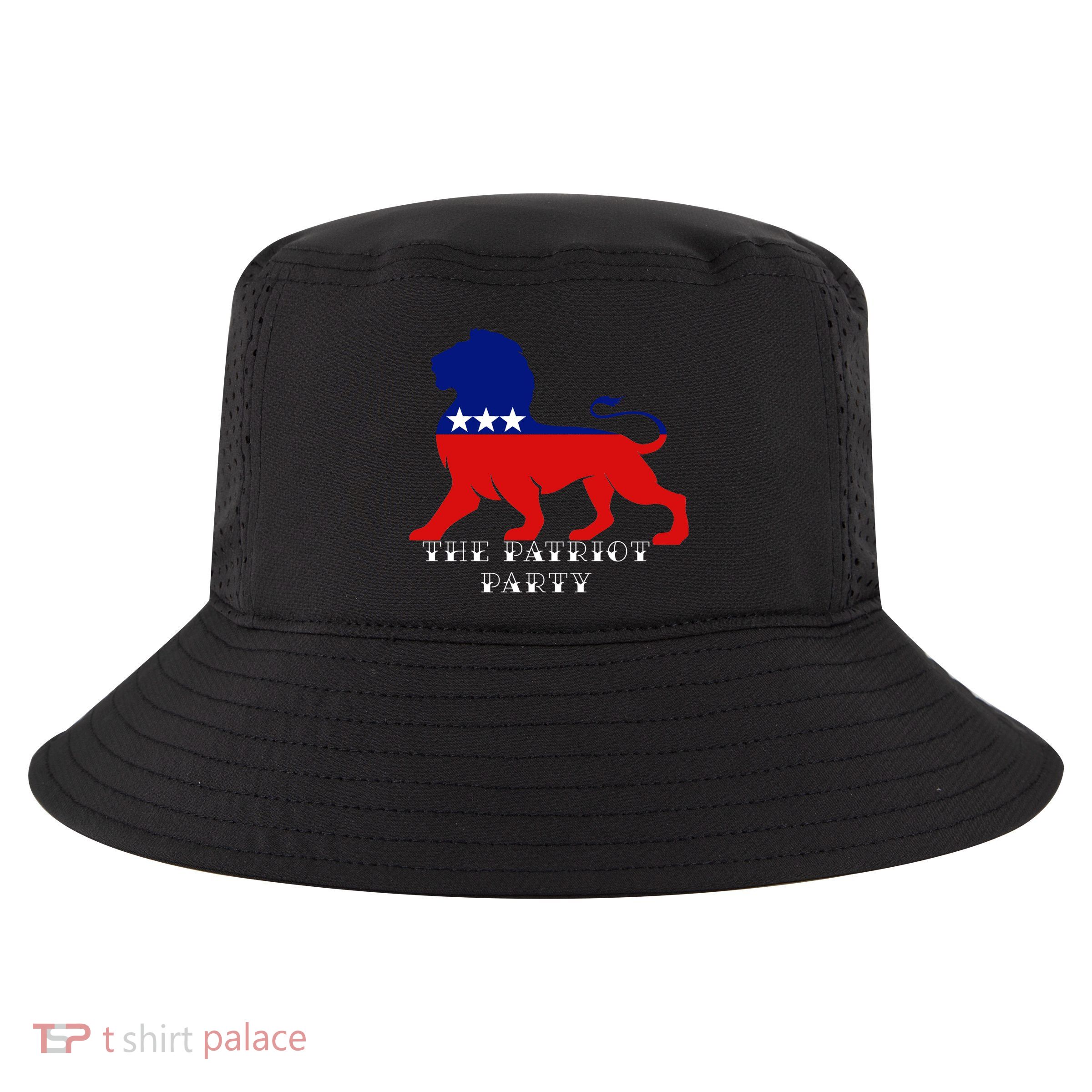 The Patriotic Party Cool Comfort Performance Bucket Hat