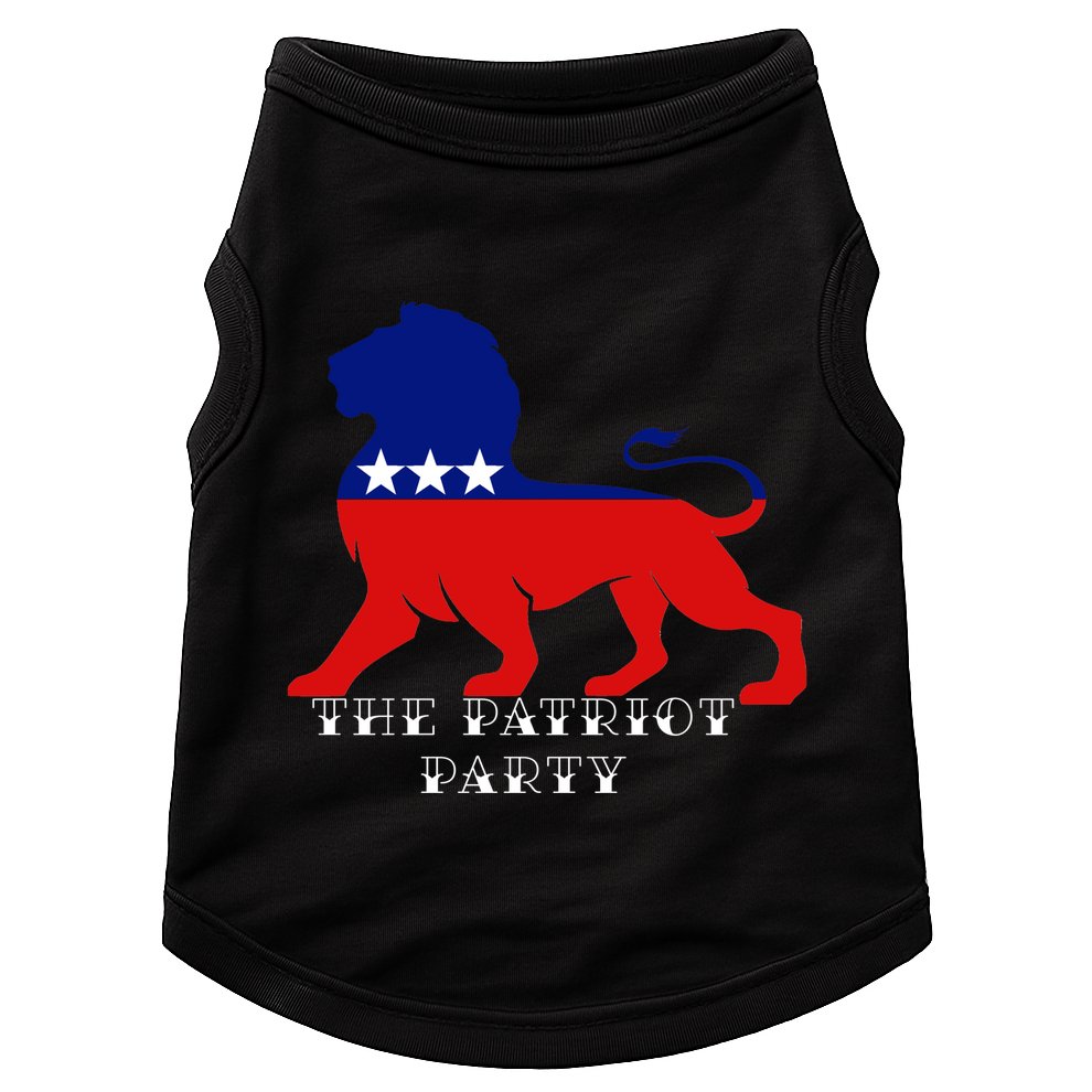 The Patriotic Party Doggie Tank