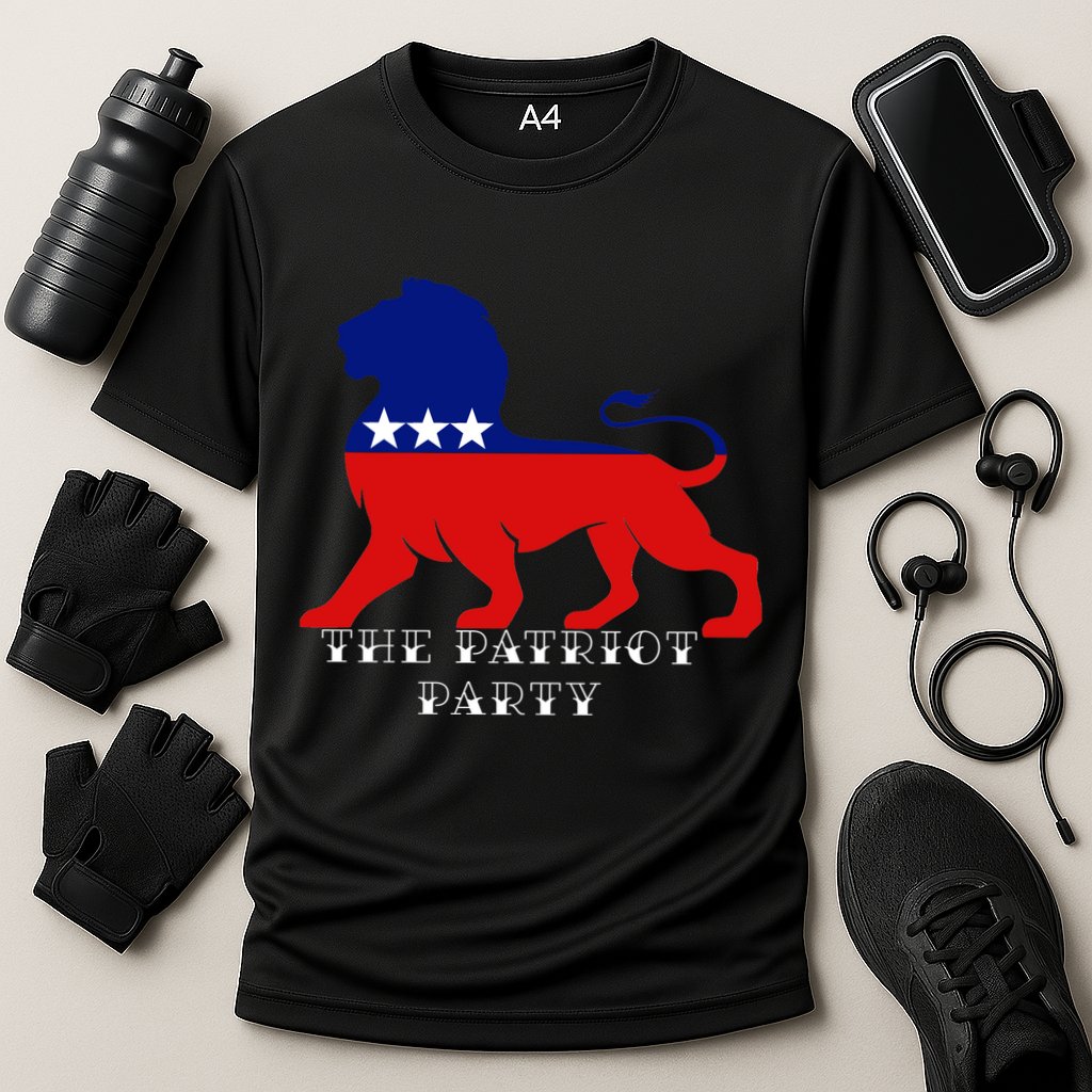The Patriotic Party Cooling Performance Crew T-Shirt