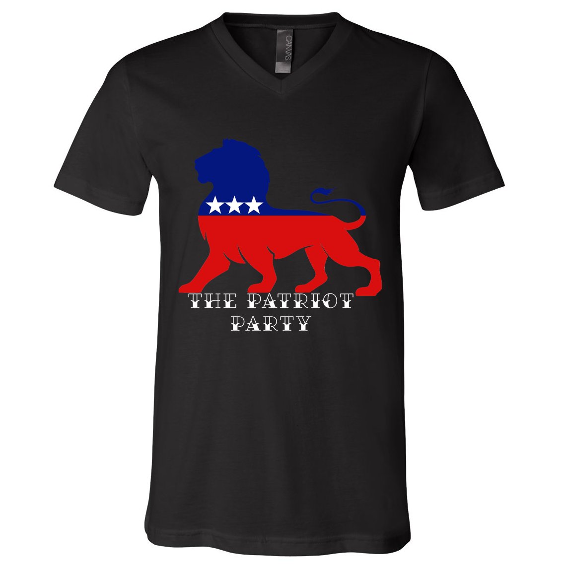 The Patriotic Party V-Neck T-Shirt