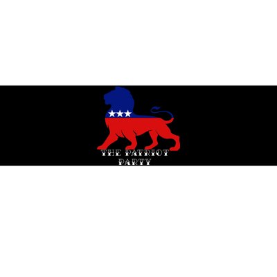 The Patriotic Party Bumper Sticker