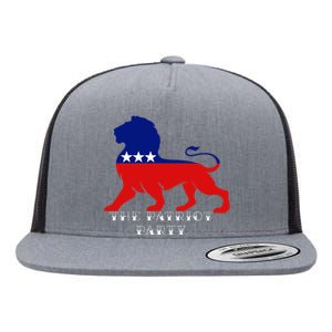 The Patriotic Party Flat Bill Trucker Hat