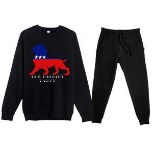 The Patriotic Party Premium Crewneck Sweatsuit Set