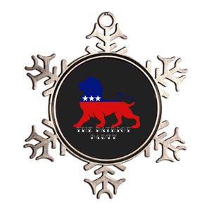 The Patriotic Party Metallic Star Ornament