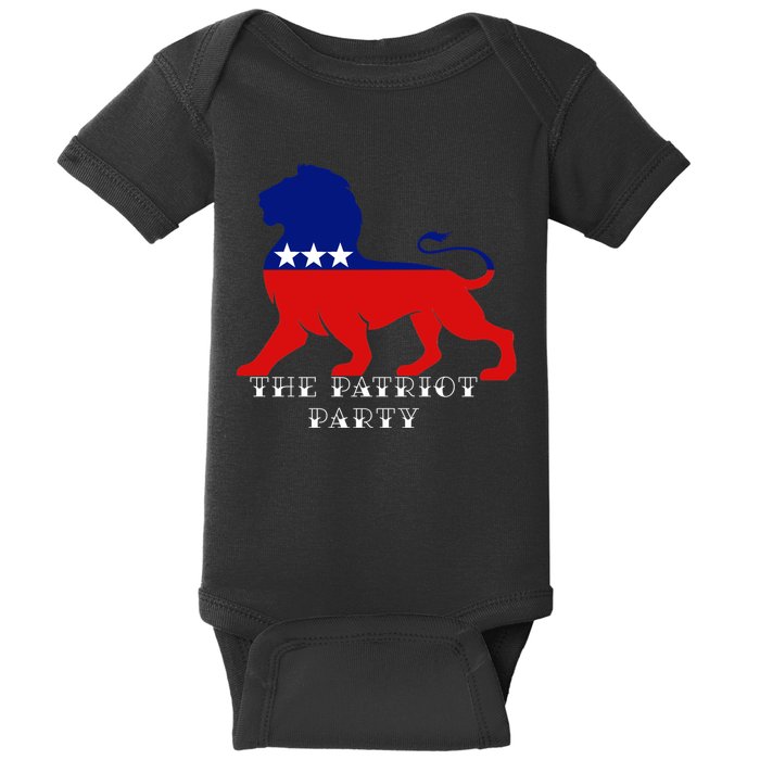 The Patriotic Party Baby Bodysuit