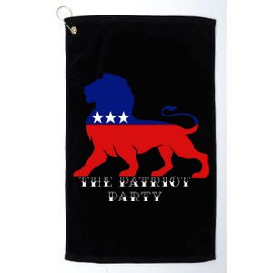 The Patriotic Party Platinum Collection Golf Towel