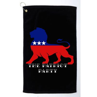 The Patriotic Party Golf Towel