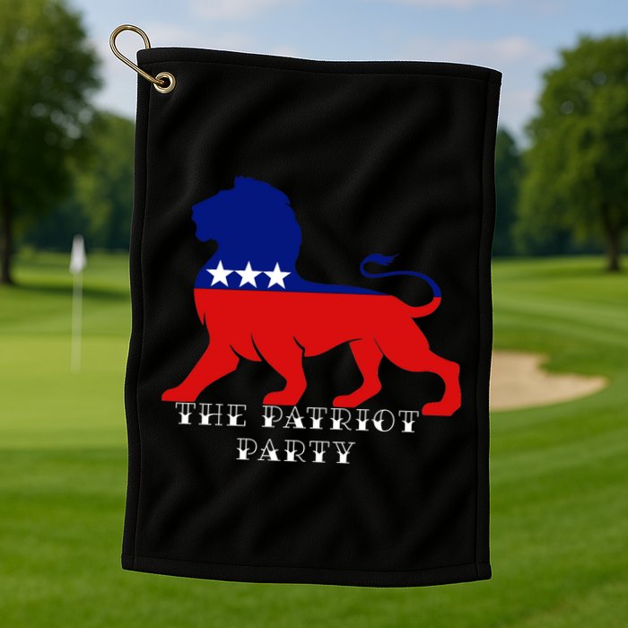 The Patriotic Party Golf Towel
