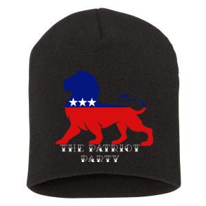 The Patriotic Party Short Acrylic Beanie