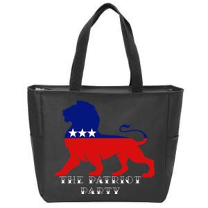 The Patriotic Party Zip Tote Bag