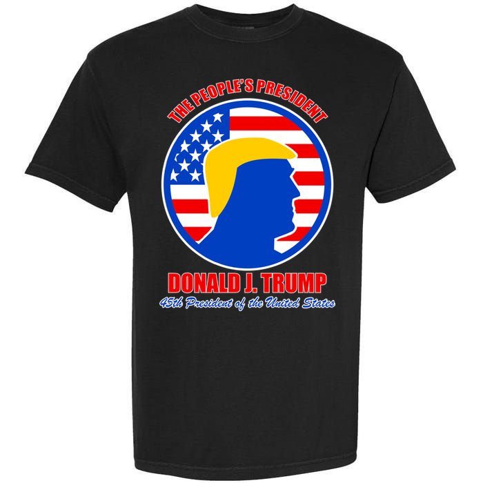 The People's President Donald Trump USA Logo Garment-Dyed Heavyweight T-Shirt