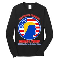 The People's President Donald Trump USA Logo Long Sleeve Shirt