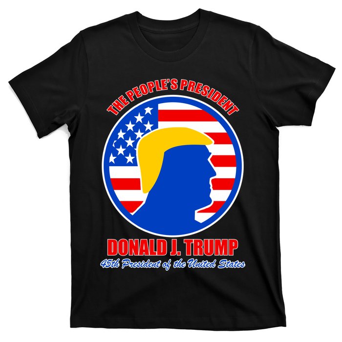 The People's President Donald Trump USA Logo T-Shirt