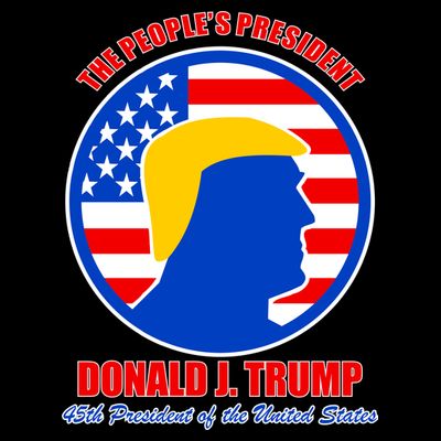The People's President Donald Trump USA Logo T-Shirt
