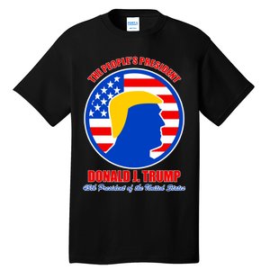 The People's President Donald Trump USA Logo Tall T-Shirt