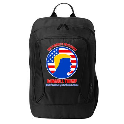 The People's President Donald Trump USA Logo City Backpack