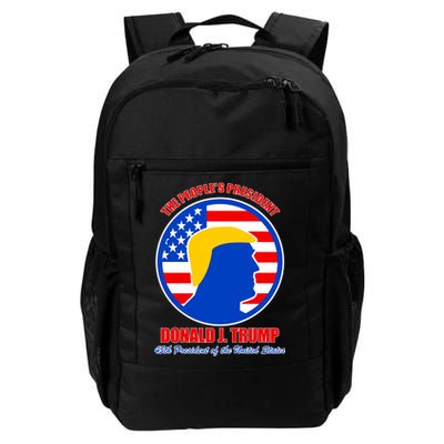 The People's President Donald Trump USA Logo Daily Commute Backpack