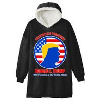 The People's President Donald Trump USA Logo Hooded Wearable Blanket