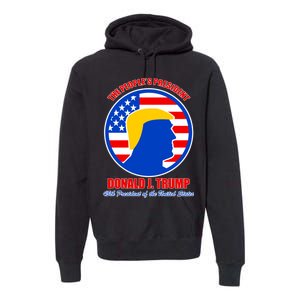 The People's President Donald Trump USA Logo Premium Hoodie