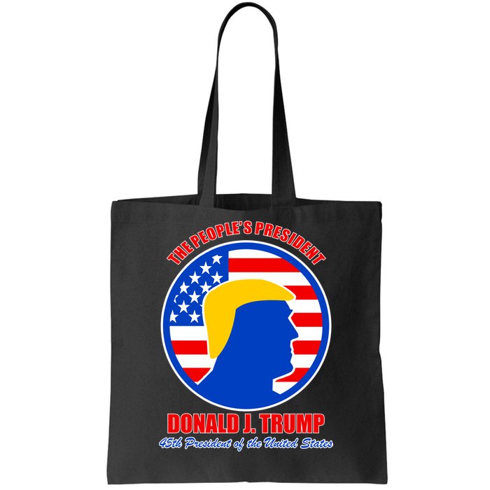 The People's President Donald Trump USA Logo Tote Bag