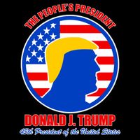 The People's President Donald Trump USA Logo Baby Bodysuit