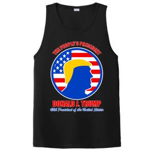 The People's President Donald Trump USA Logo PosiCharge Competitor Tank