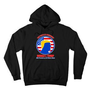 The People's President Donald Trump USA Logo Tall Hoodie