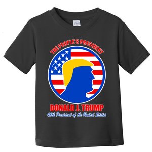 The People's President Donald Trump USA Logo Toddler T-Shirt