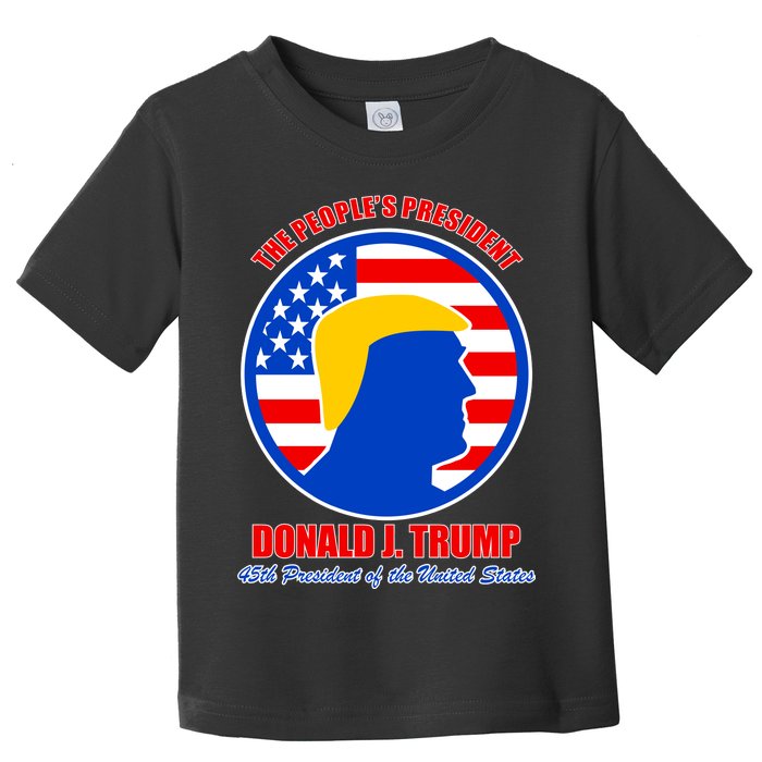 The People's President Donald Trump USA Logo Toddler T-Shirt