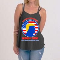 The People's President Donald Trump USA Logo Women's Strappy Tank