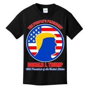 The People's President Donald Trump USA Logo Kids T-Shirt