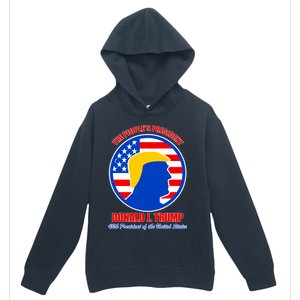 The People's President Donald Trump USA Logo Urban Pullover Hoodie