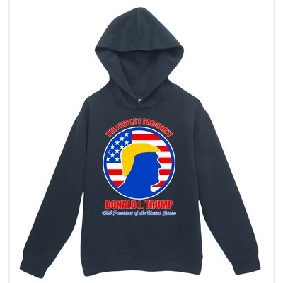 The People's President Donald Trump USA Logo Urban Pullover Hoodie