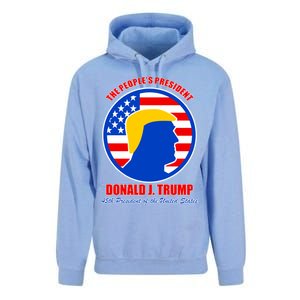 The People's President Donald Trump USA Logo Unisex Surf Hoodie