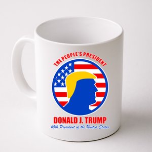 The People's President Donald Trump USA Logo Coffee Mug