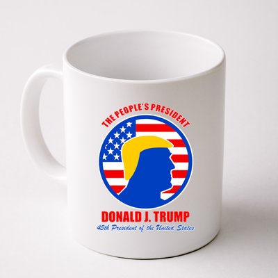 The People's President Donald Trump USA Logo Coffee Mug