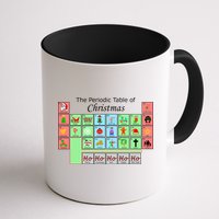 The Periodic Table Of Christmas Elements Mug