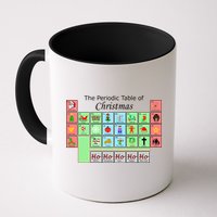 The Periodic Table Of Christmas Elements Mug