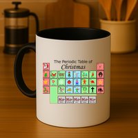 The Periodic Table Of Christmas Elements Mug