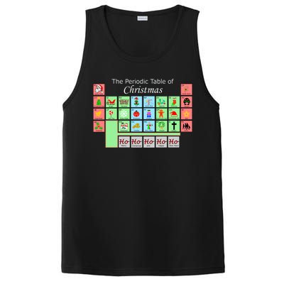 The Periodic Table Of Christmas Elements PosiCharge Competitor Tank