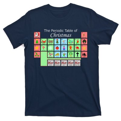 The Periodic Table Of Christmas Elements T-Shirt