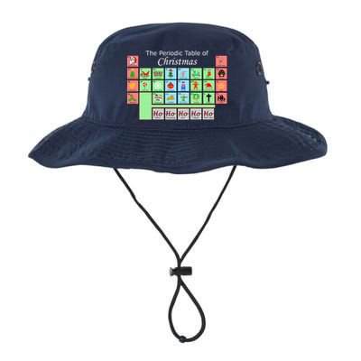 The Periodic Table Of Christmas Elements Bucket Hat