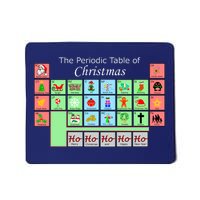 The Periodic Table Of Christmas Elements Mousepad