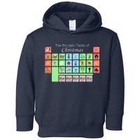 The Periodic Table Of Christmas Elements Toddler Hoodie