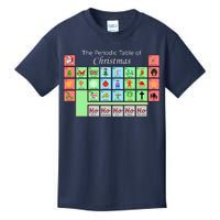 The Periodic Table Of Christmas Elements Kids T-Shirt